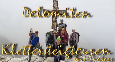 Bericht und Bilder Klettersteigtouren Dolomiten 2022