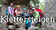 Bilder und Bericht QuerBeet geht Klettersteigen 