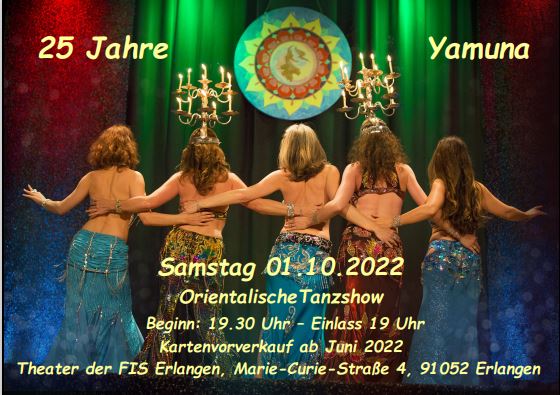 Orientalische Tanzshow mit Karin am 1.10.22