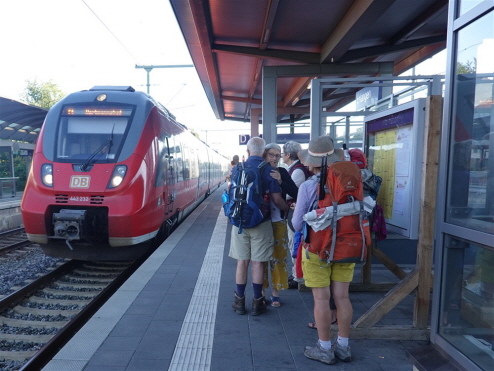 Abschied in Erlangen