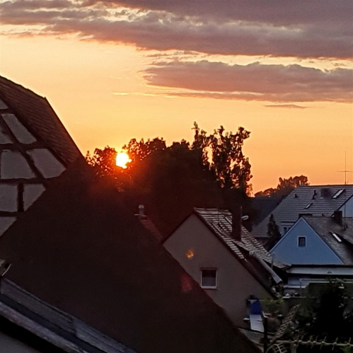 01 Sonnenaufgang in Frauenaurach um 6 Uhr