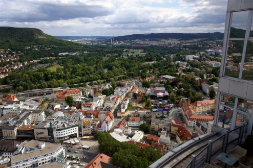 36 Blick vom Jen Tower auf Jena