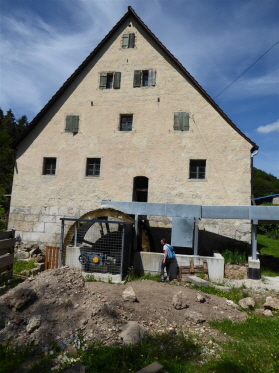 17 Alte Spießmühle Neues Wasserrad